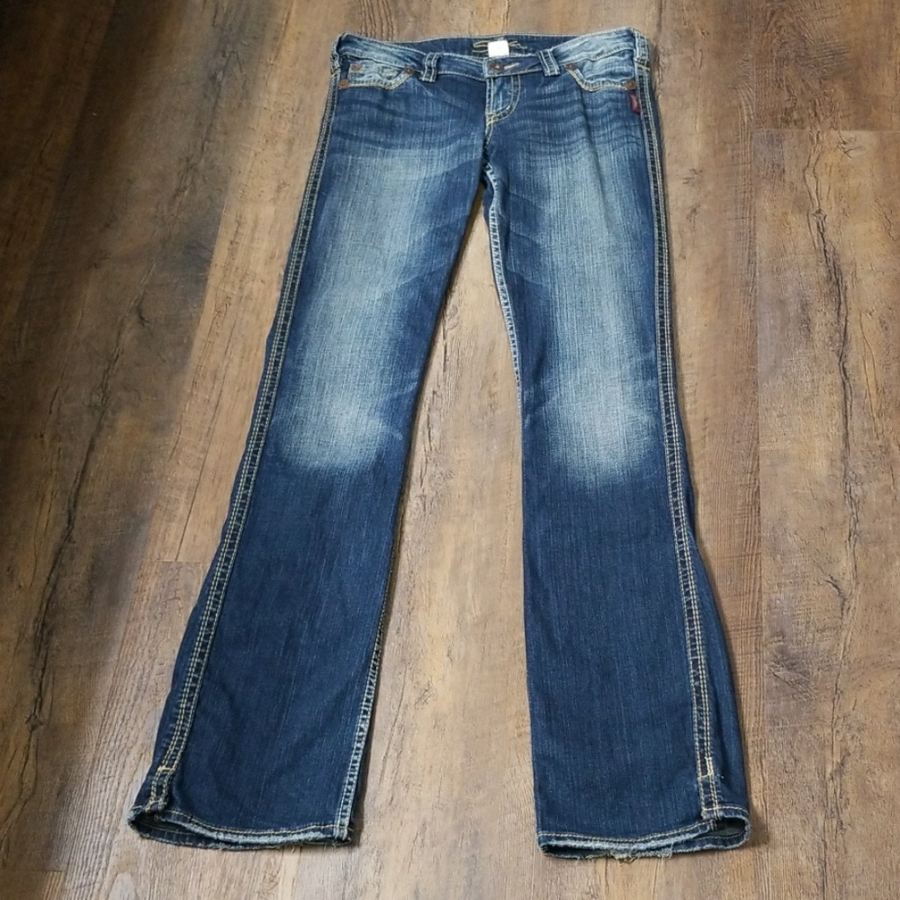 Silver brand jeans.